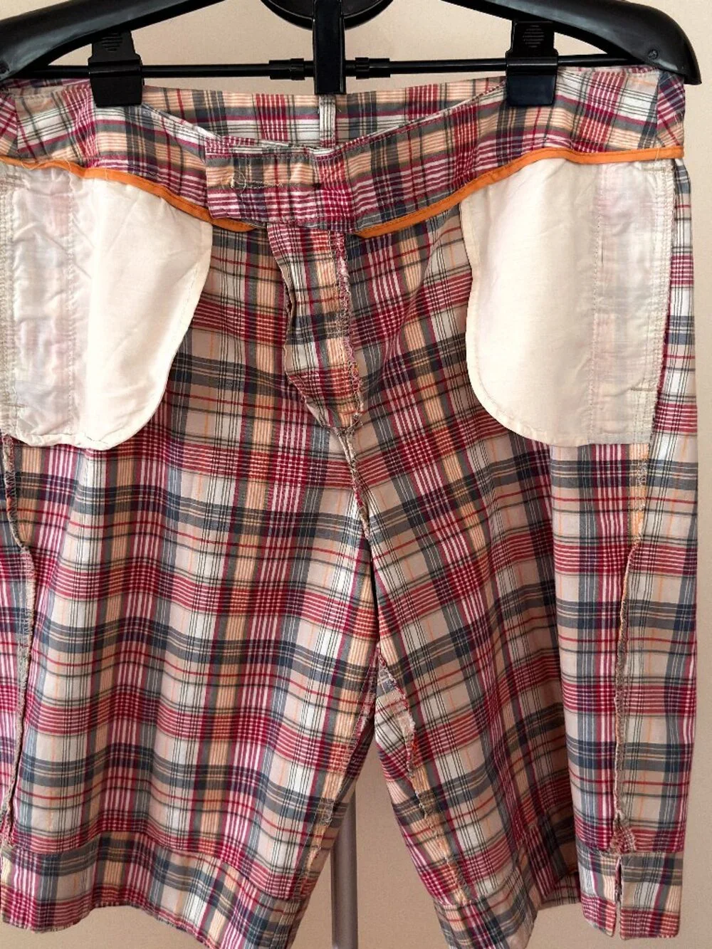 Target MERONA Madre' (Plaid) Bermuda Women's 100% Cotton Shorts Size 14